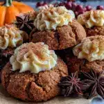 Pumpkin cheesecake thumbprint cookies - featured image
