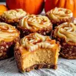 pumpkin spice cheesecake bites - featured image