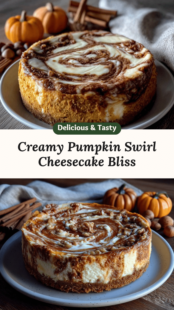 pumpkin swirl cheesecake recipe