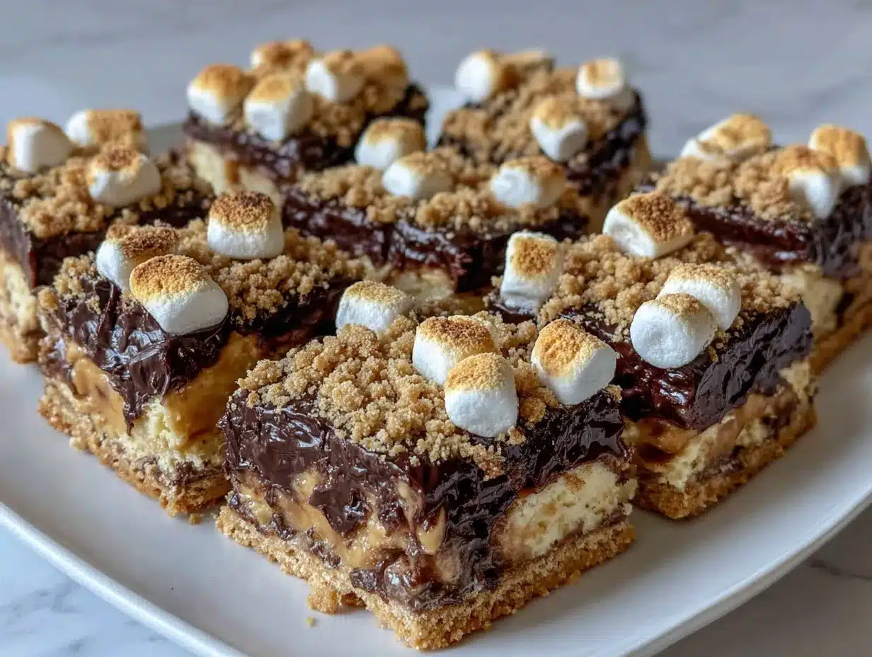 S’mores Crack Saltine Toffee preparation steps