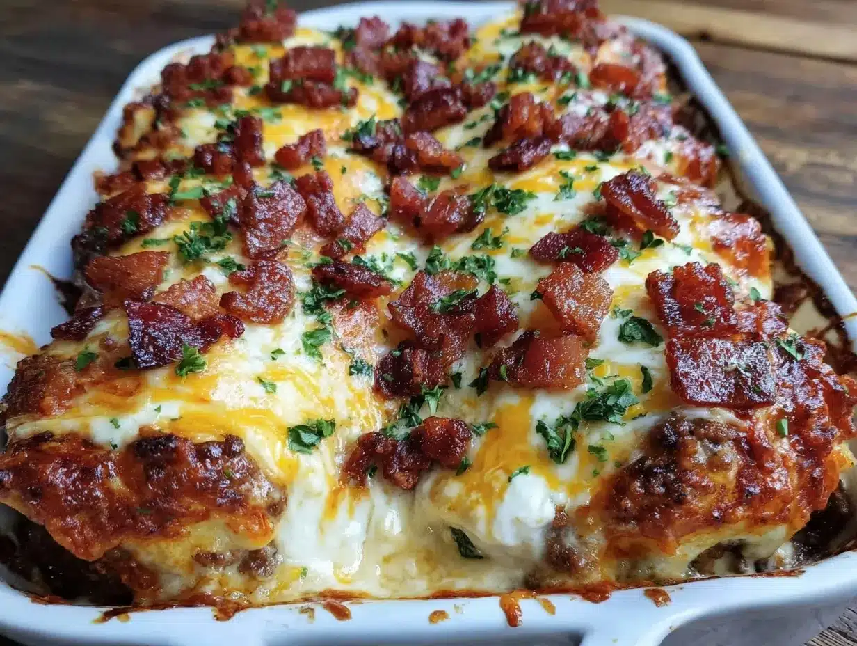 sausage gravy burrito casserole preparation steps