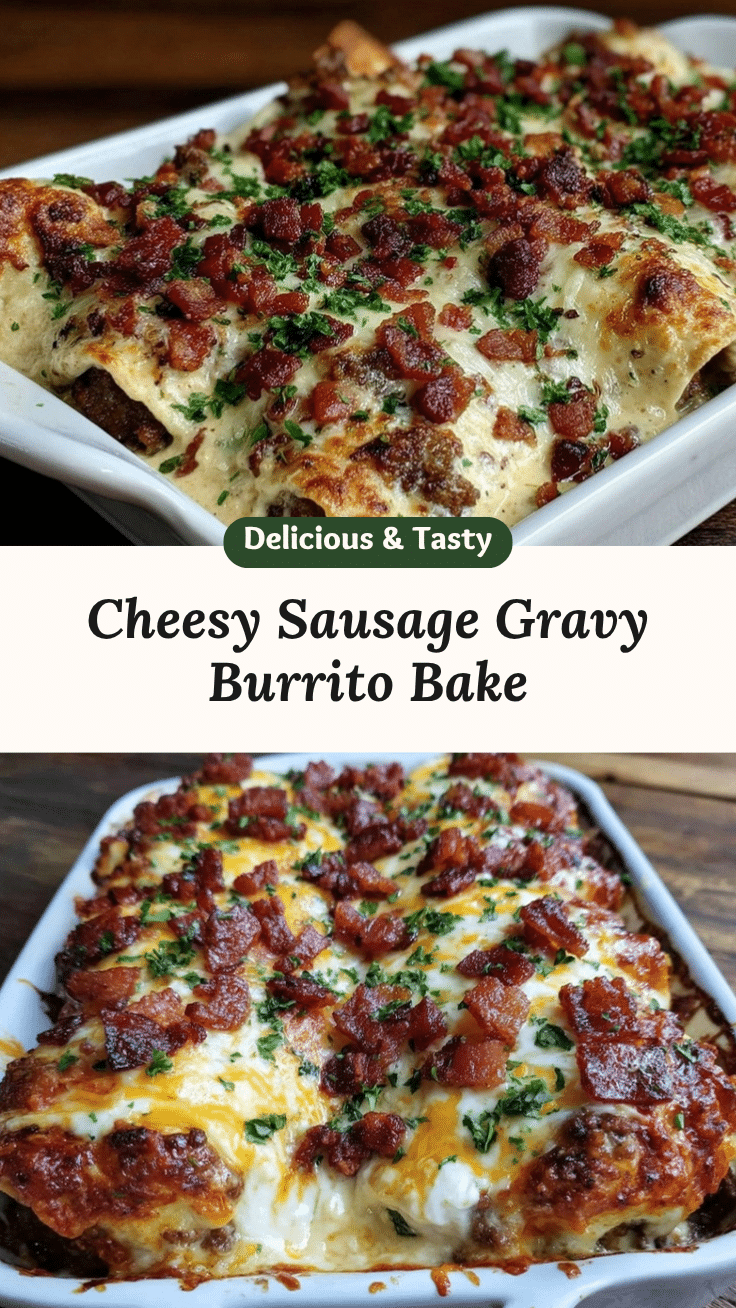 sausage gravy burrito casserole recipe