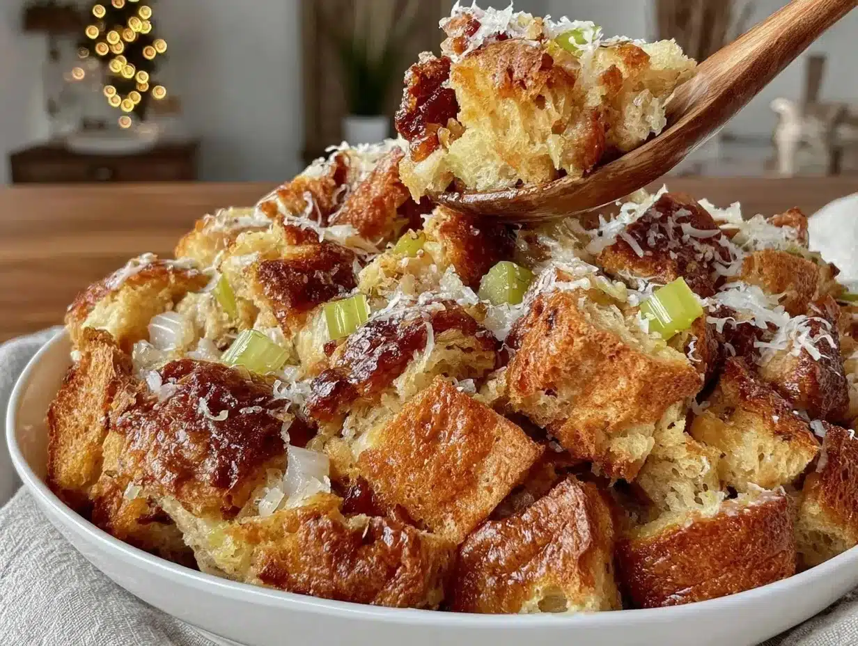 slow cooker stuffing preparation steps