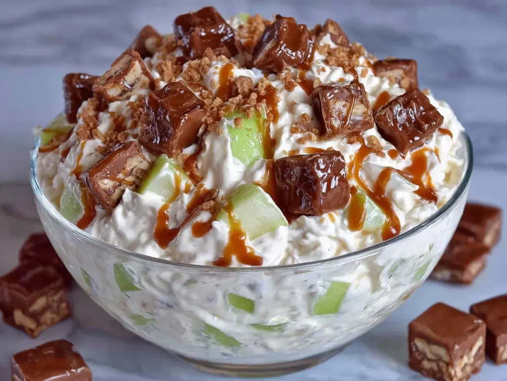 Snickers apple salad - featured image