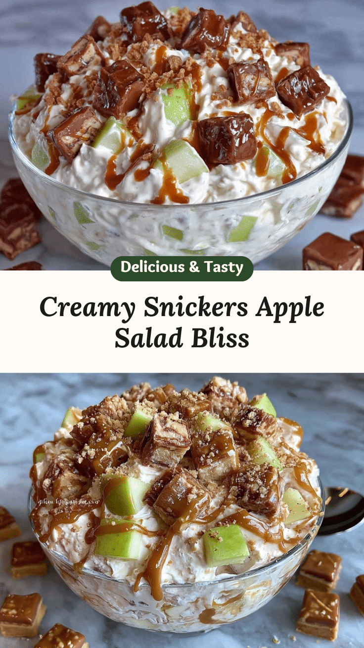 Snickers apple salad recipe