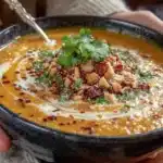 Thai Coconut Pumpkin Soup - featured image