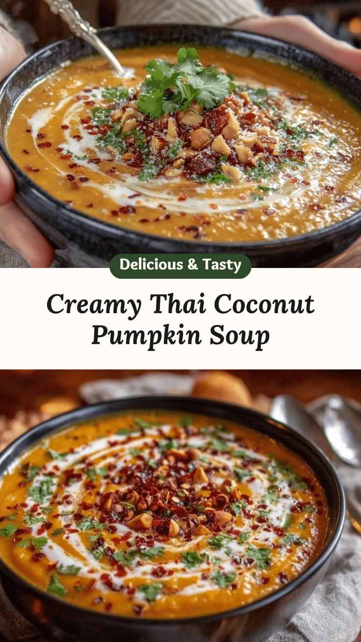 Thai Coconut Pumpkin Soup recipe