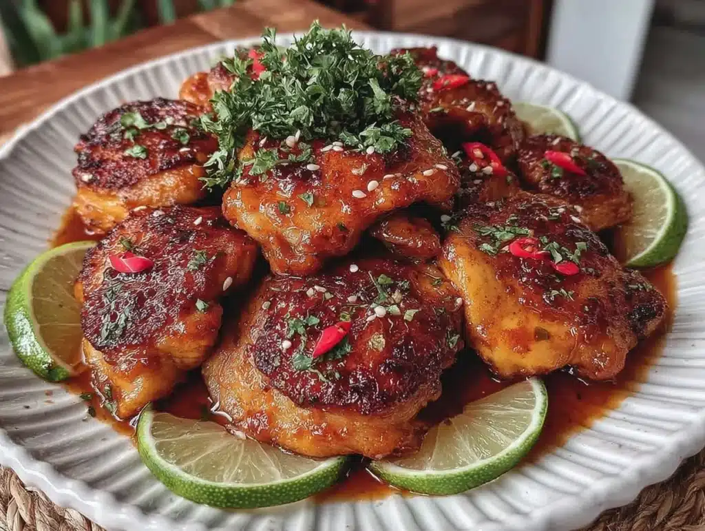 Thai Sweet Chili Chicken Thighs - featured image