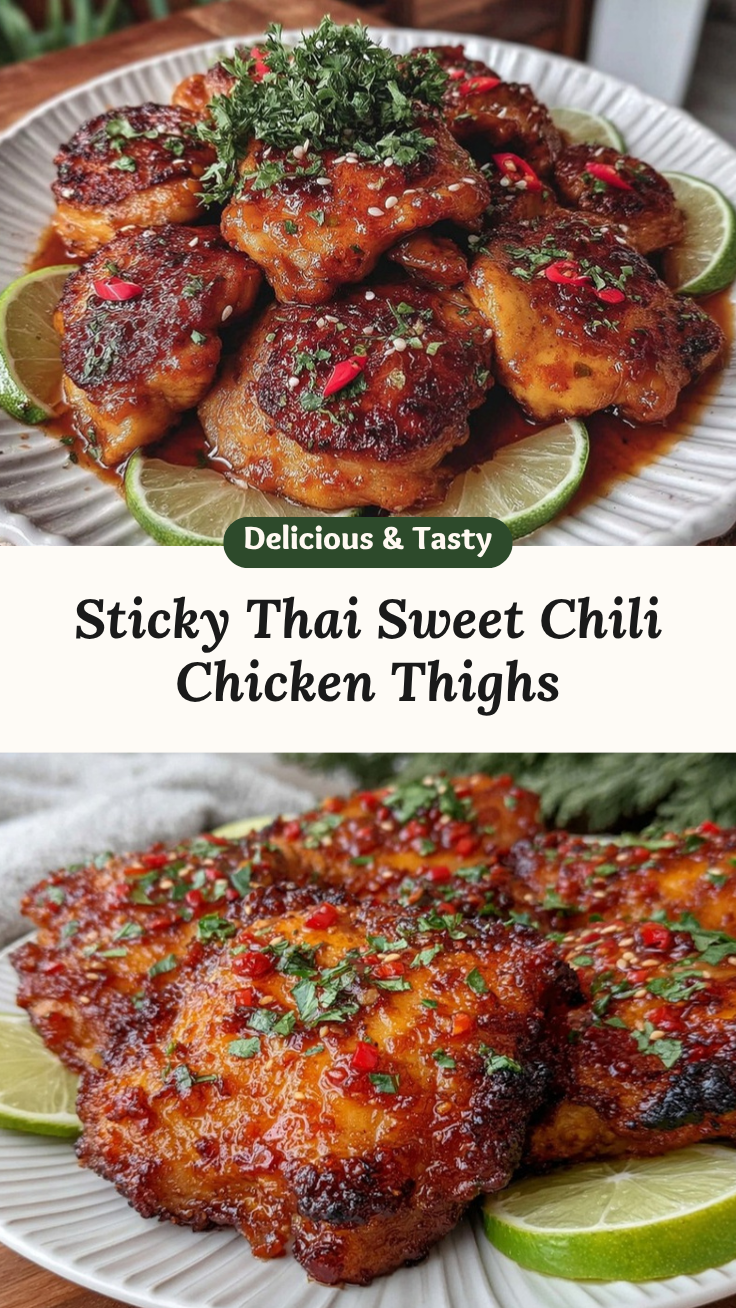 Thai Sweet Chili Chicken Thighs recipe