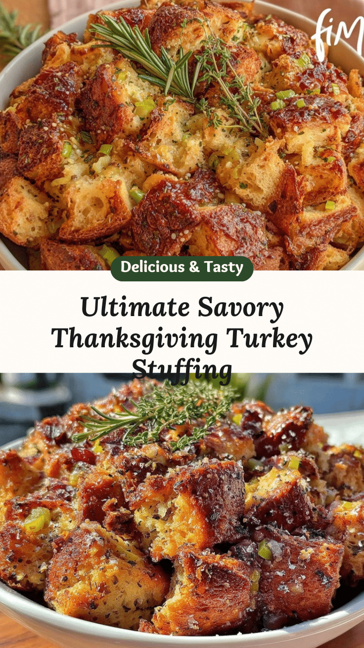 Thanksgiving turkey stuffing recipe