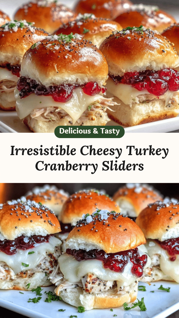 turkey cranberry sliders recipe