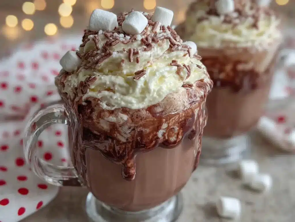 whipped hot chocolate - featured image