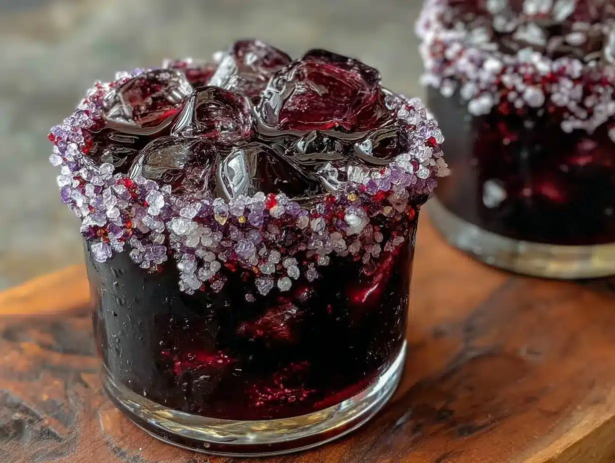 Witches Brew Cocktail preparation steps