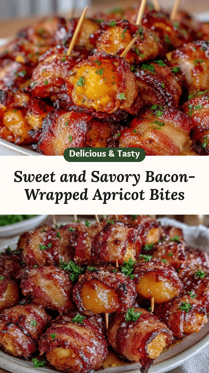 bacon-wrapped apricot bites recipe