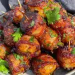 bacon-wrapped water chestnuts - featured image