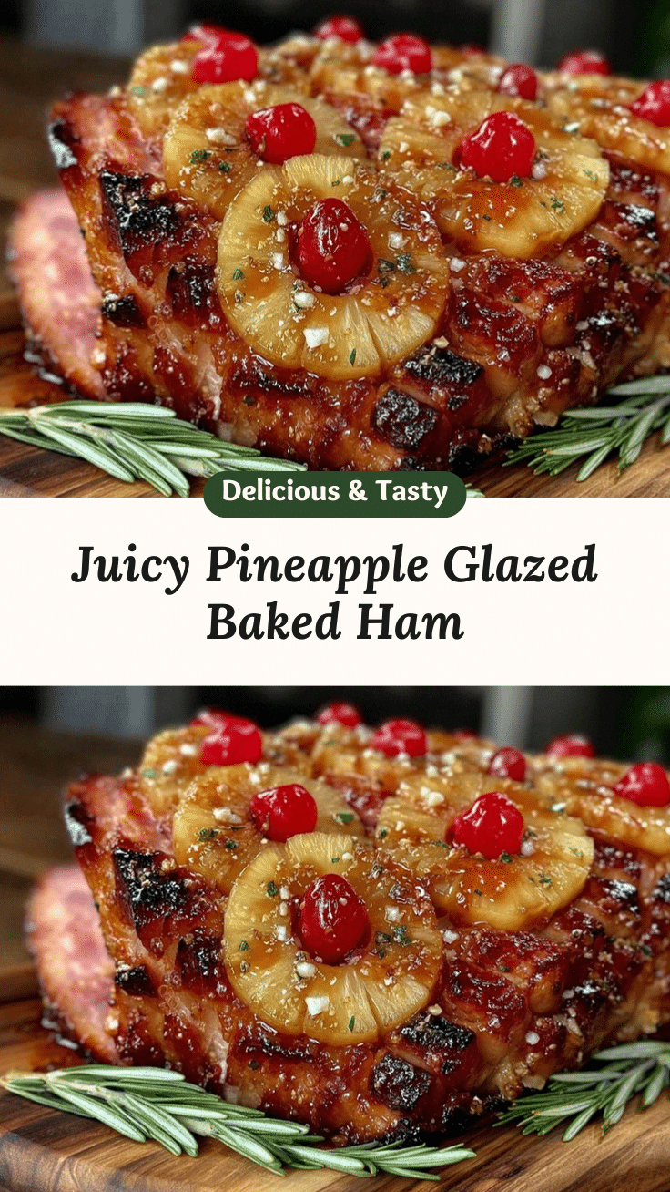 baked ham with pineapple rings recipe