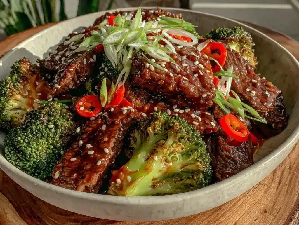 beef and broccoli stir fry - featured image