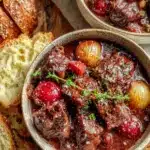 beef stew with red wine - featured image