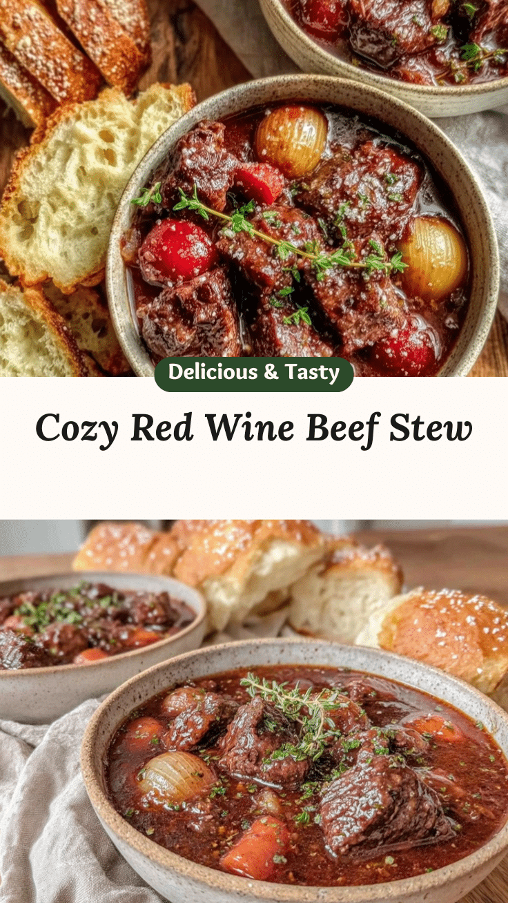 beef stew with red wine recipe