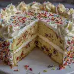 Birthday Confetti Cake - featured image