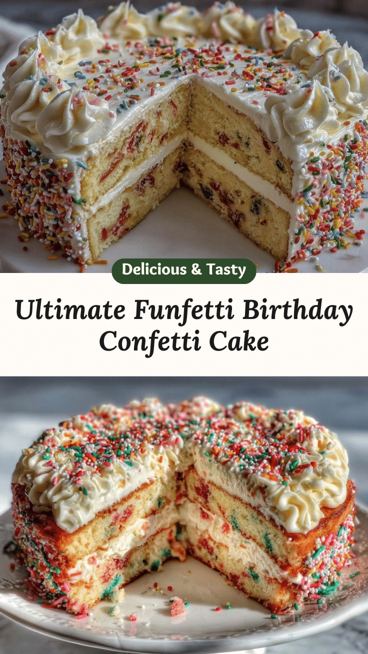Birthday Confetti Cake recipe