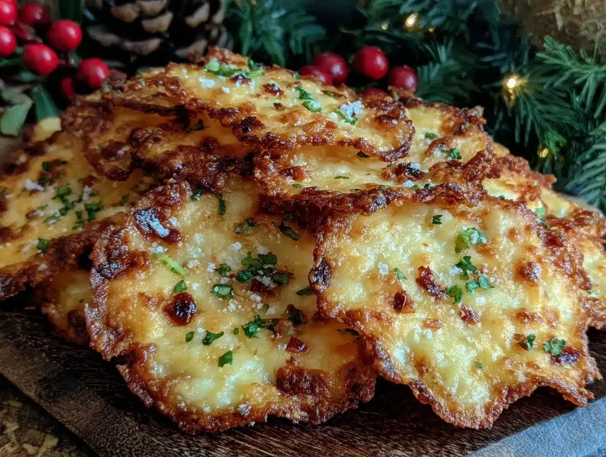 cheese crisps preparation steps