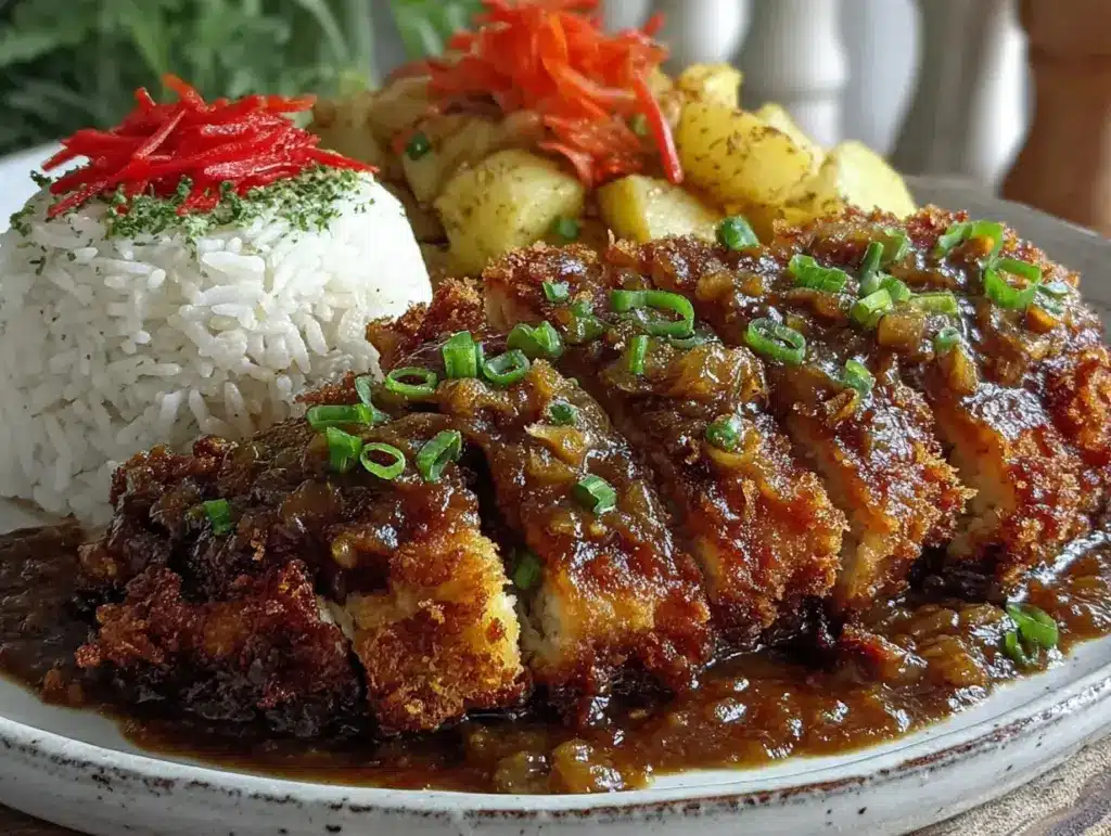 chicken katsu curry bowl - featured image