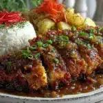 chicken katsu curry bowl - featured image