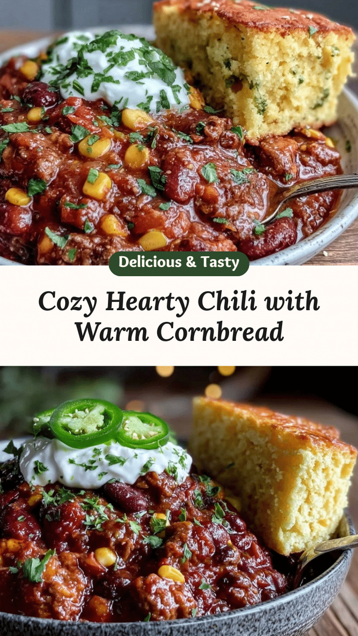 comfort chili with cornbread recipe