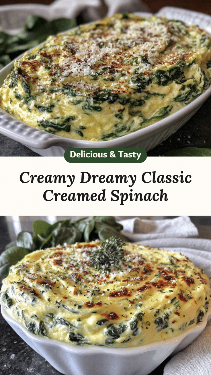 creamed spinach recipe