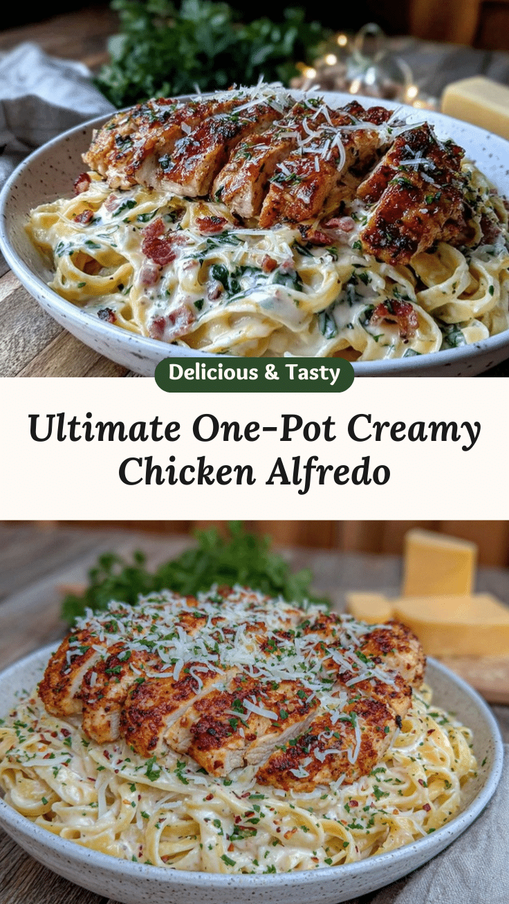 creamy chicken Alfredo pasta recipe