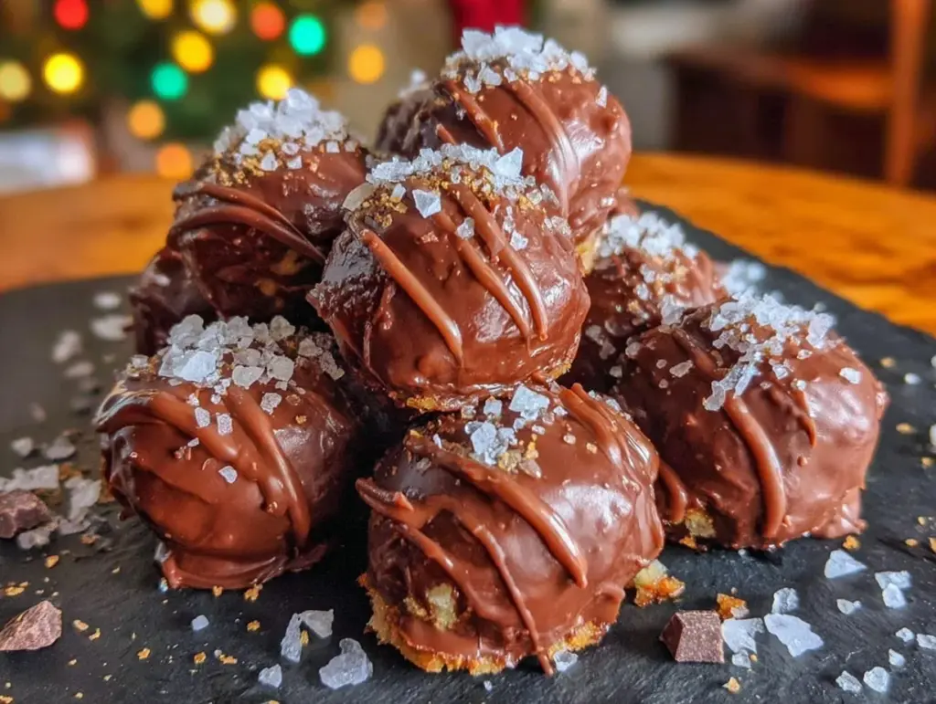 creamy chocolate truffles - featured image