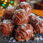 creamy chocolate truffles - featured image