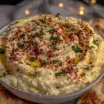 creamy classic hummus - featured image