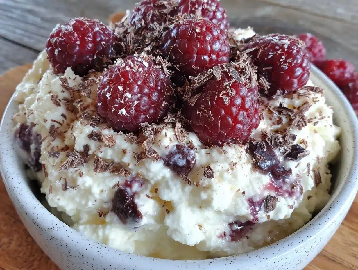 creamy cottage cheese bowl preparation steps