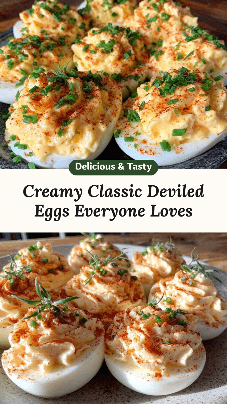 creamy deviled eggs recipe