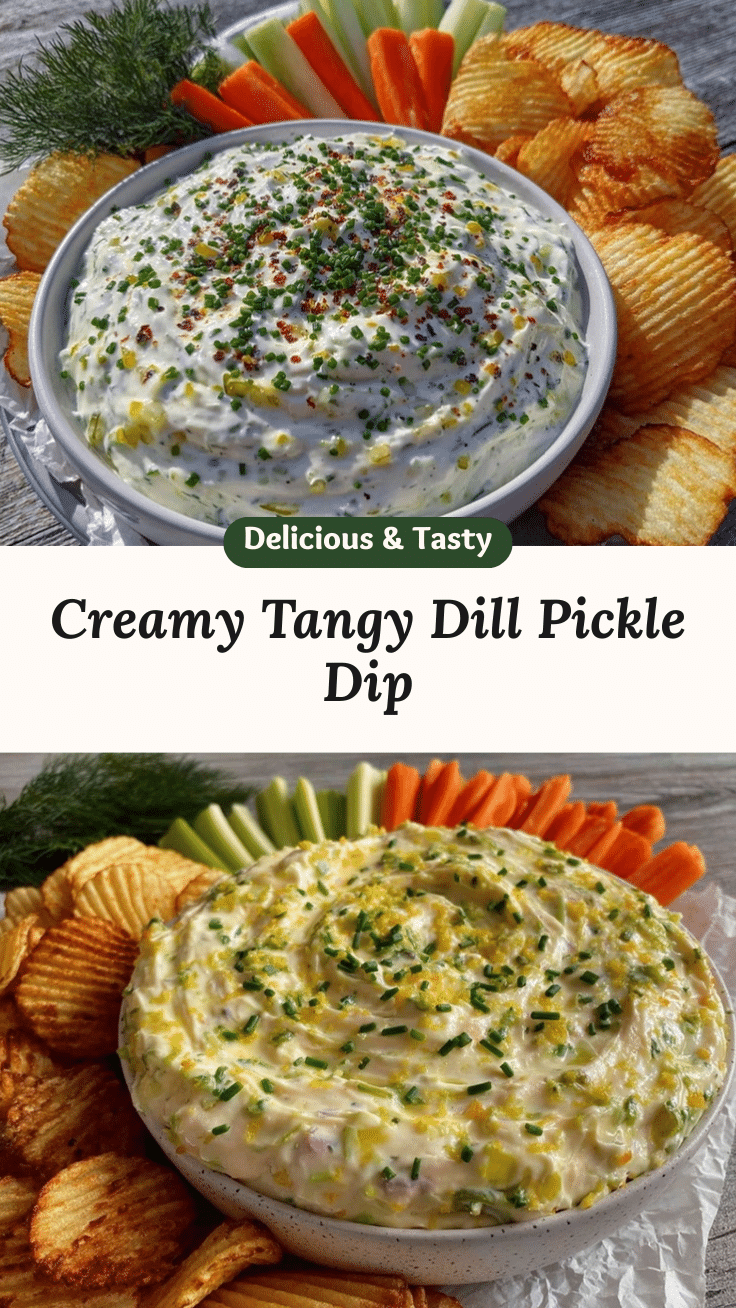 creamy dill pickle dip recipe