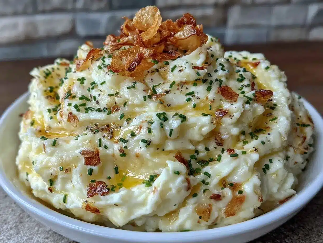 creamy garlic mashed potatoes preparation steps