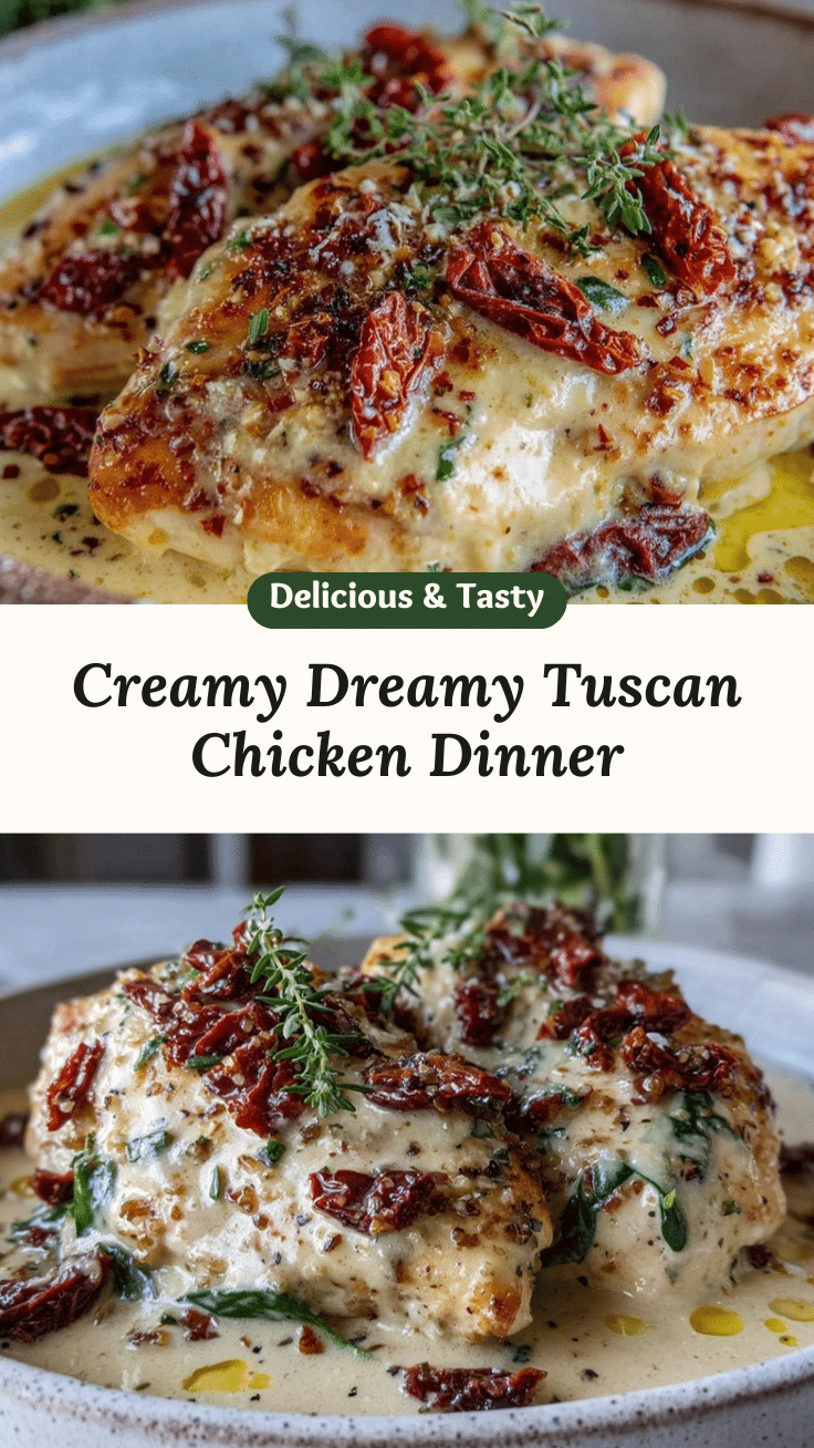 Creamy Tuscan Chicken recipe