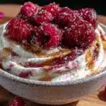 creamy valentine nice cream bowl - featured image