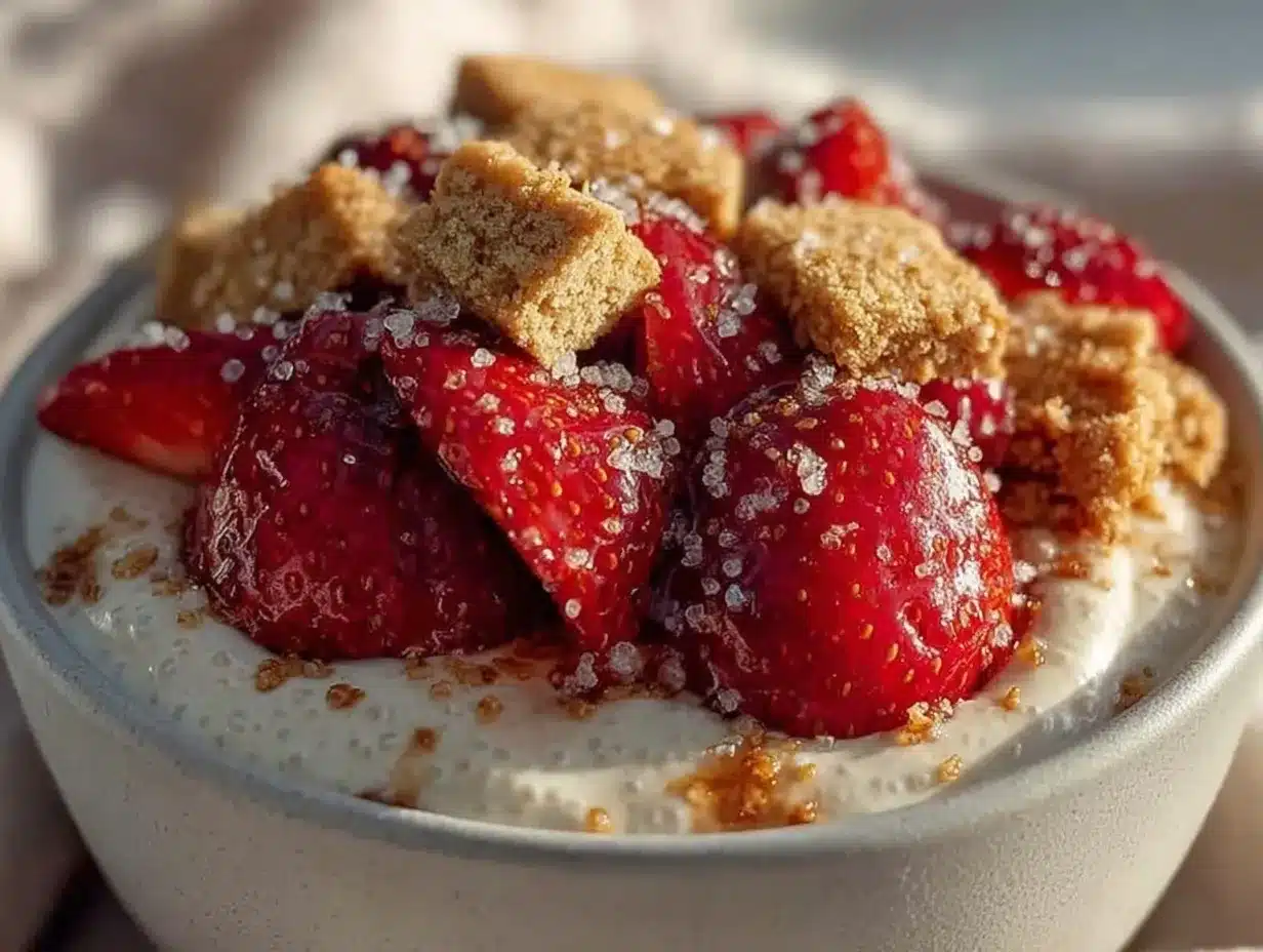 creamy valentine’s chia pudding bowl preparation steps