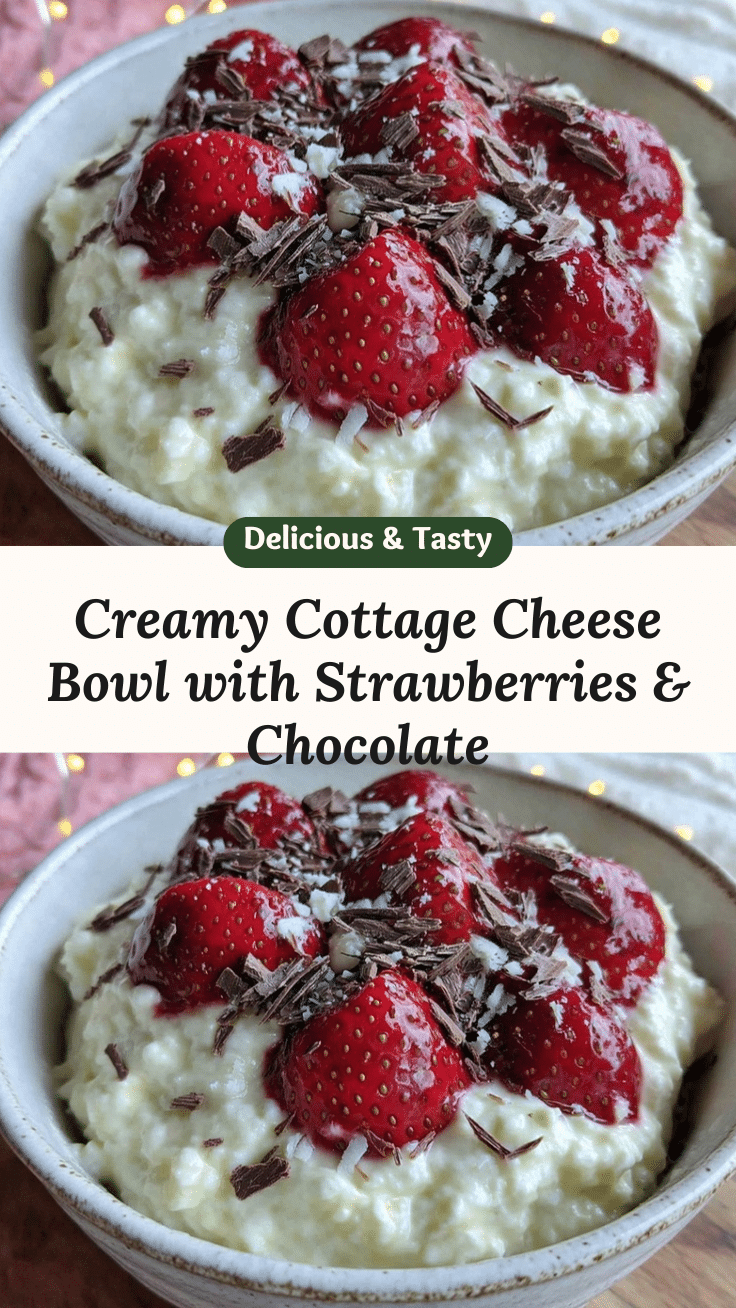 creamy valentines cottage cheese bowl recipe