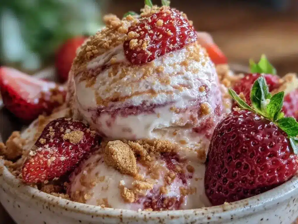 creamy valentines nice cream bowl - featured image