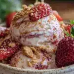 creamy valentines nice cream bowl - featured image