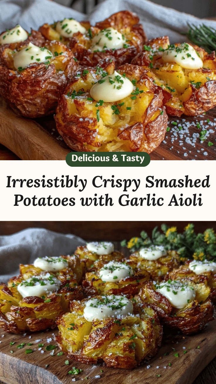 crispy smashed potatoes recipe