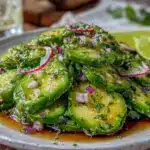 cucumber avocado salad - featured image