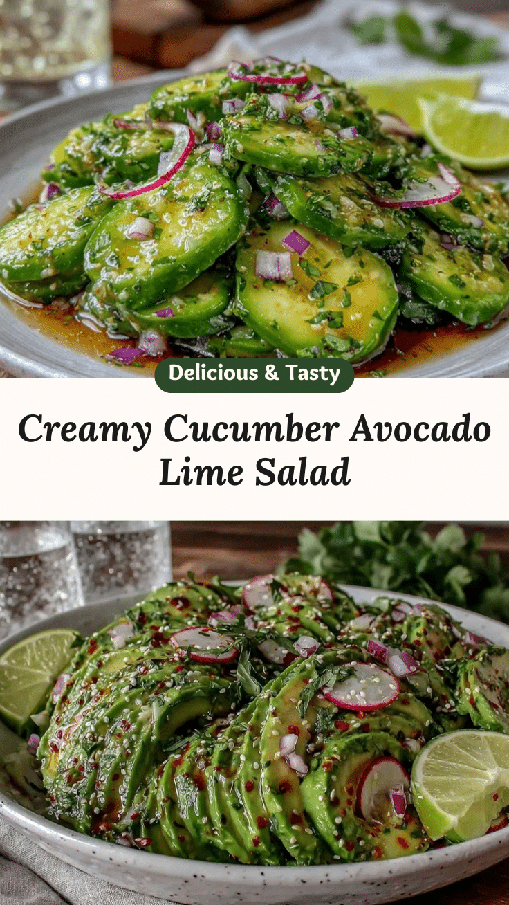 cucumber avocado salad recipe
