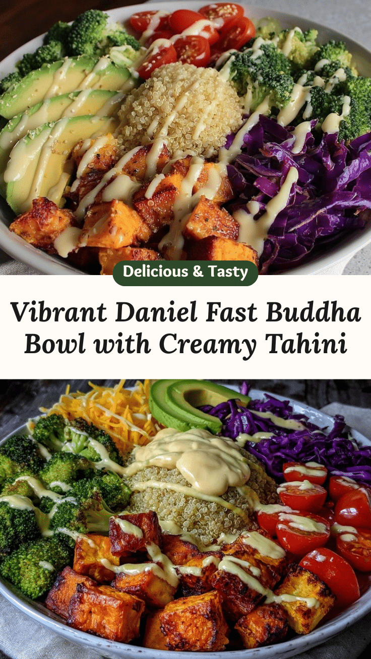 Daniel Fast Buddha Bowl recipe