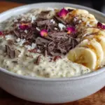 decadent valentines chia pudding bowl - featured image