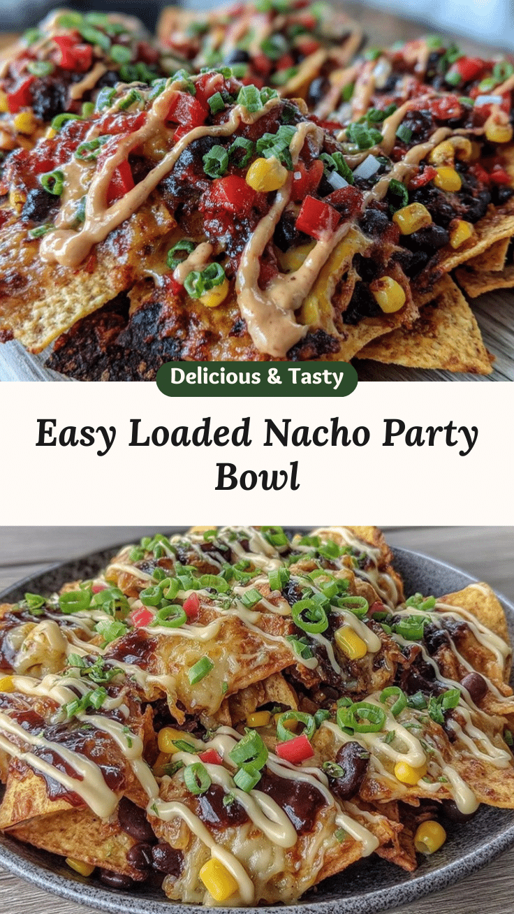 easy loaded nacho party bowl recipe